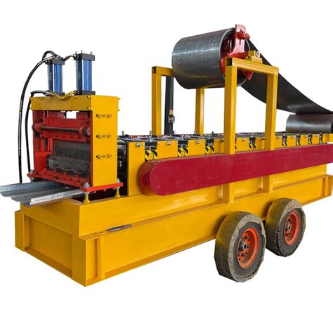 durable metal sheet standing seam roll forming machine|portable standing seam roll former.